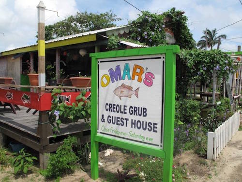 Omar's Creole Grub, Placencia