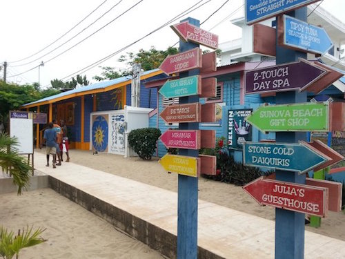Boardwalk in Placencia, Belize
