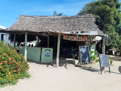 Tina’s Kitchen in Hopkins, Belize