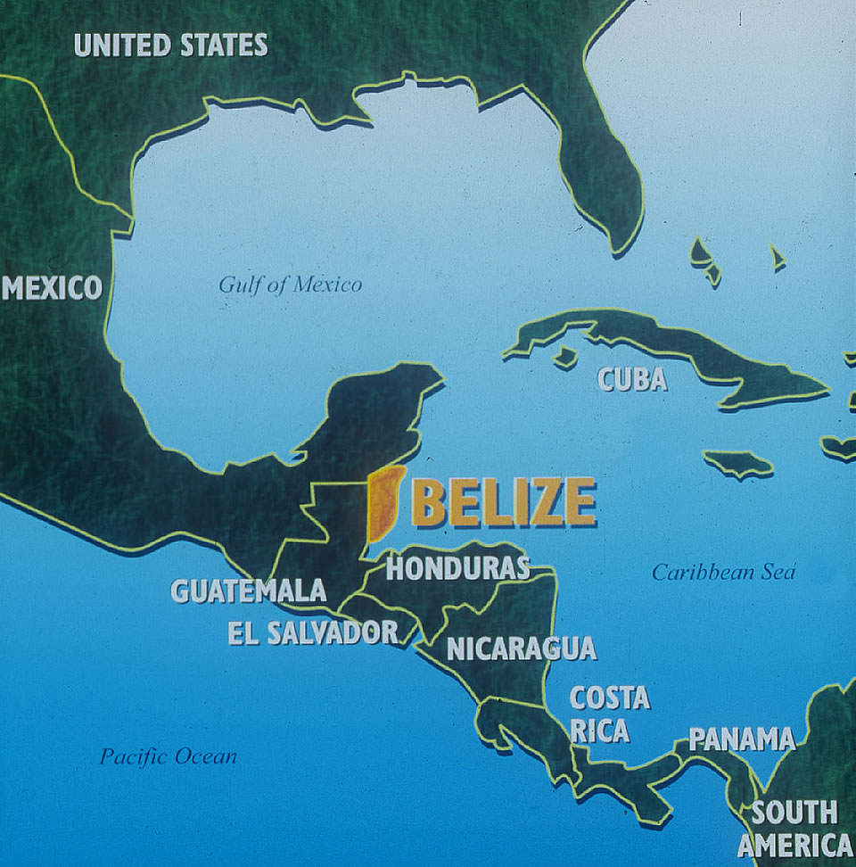 Belize Map Where is Belize