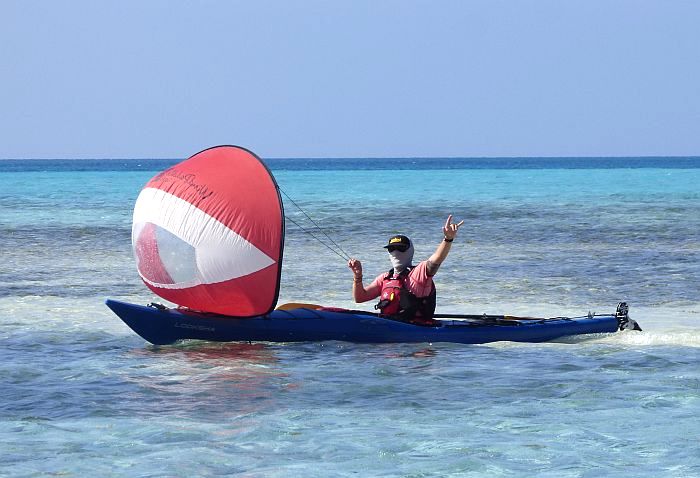 Kayak Sailing Belize