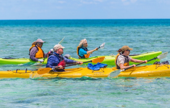 Kayaking Belize