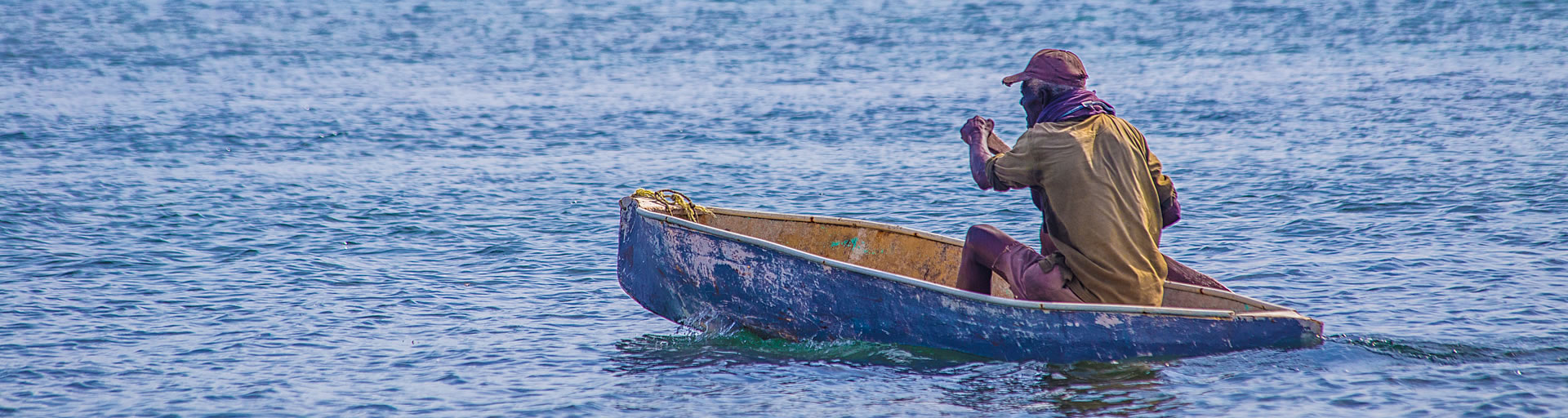 Garifuna Fishing Dory Belize