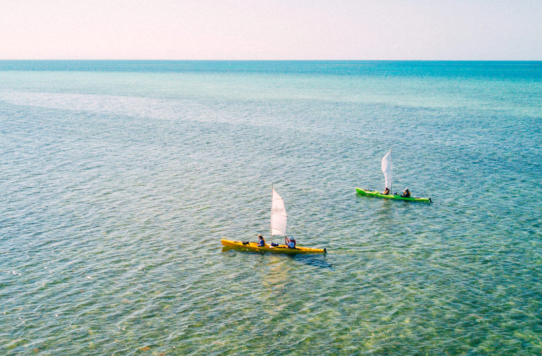 Kayaking Glovers Reef