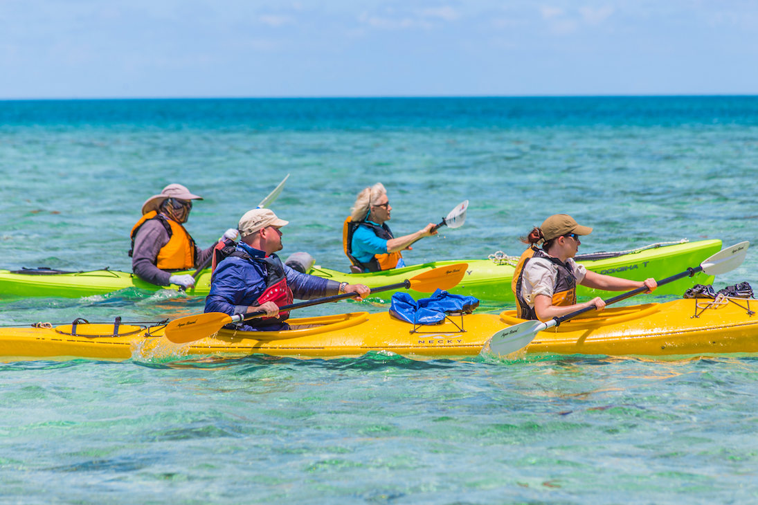 Kayaking Belize