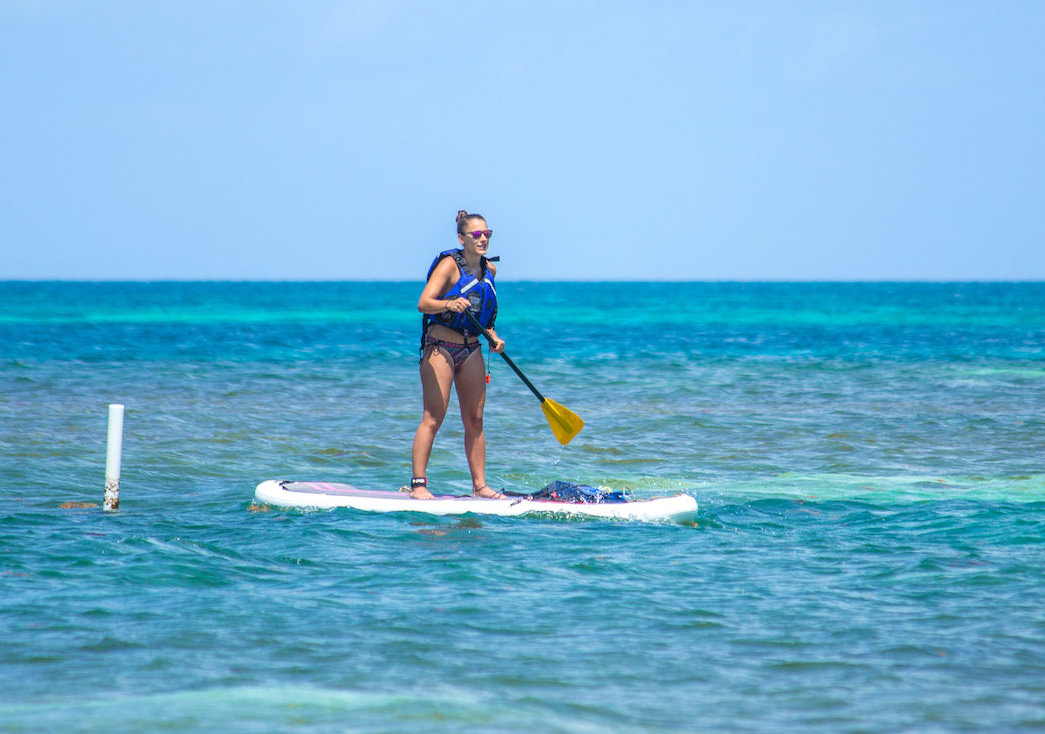 Glover's Reef Belize - Paddleboard Trip