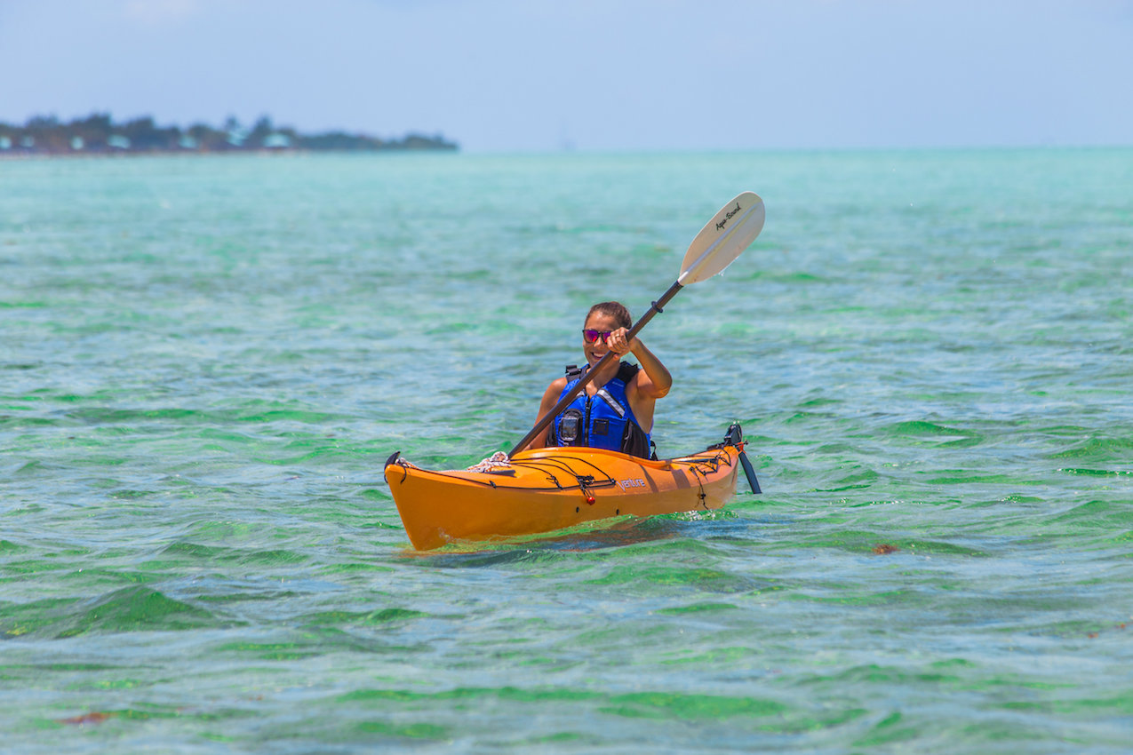 Kayaking Belize