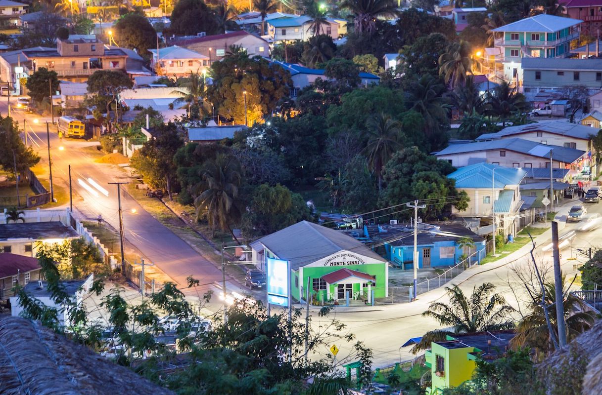 Evening at San Ignacio, Belize