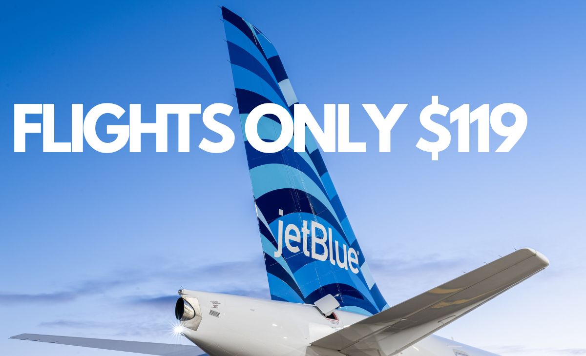 Jet Blue flights 119 USD