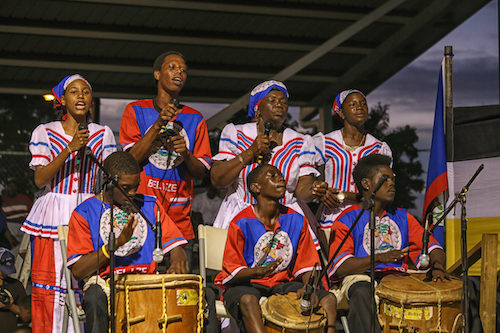 Traditional Garifuna Drummers