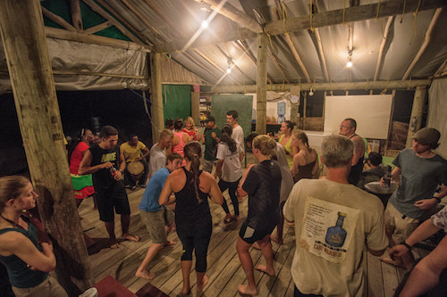 Cultural Night at Lighthouse Reef Basecamp, Belize