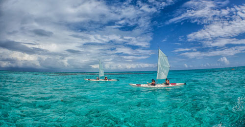 Kayak Sailing Belize