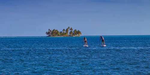 SUP Coral Islands SUP Trip