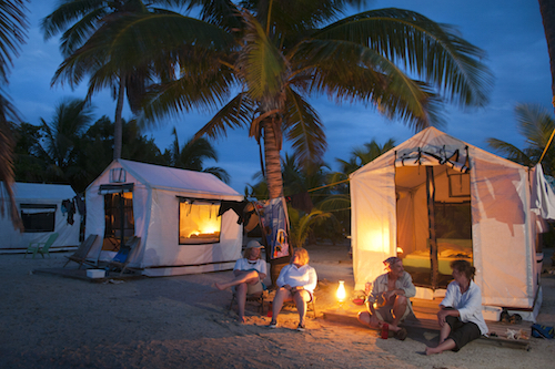 Glover's Reef Basecamp on Southwest Caye