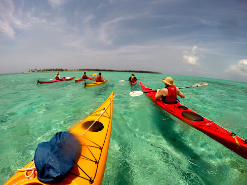 Kayaking Belize