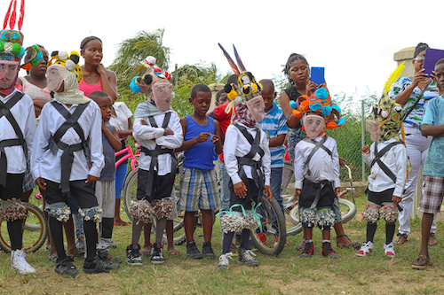 Jankunu Dancers in Dangriga 