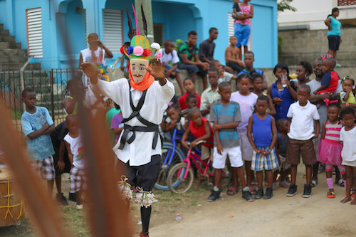 Jankunu Dancers in Dangriga 