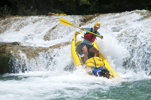 Kayaking the Moho River, Belize