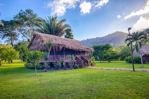 Thatched Cabana at Bocawina