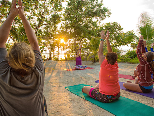 Yoga Glovers Reef Belize