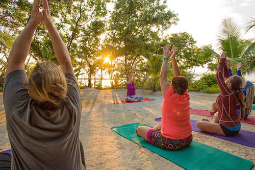 Yoga At Glovers Reef