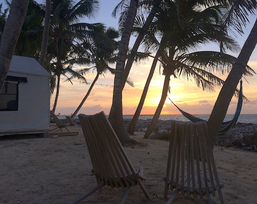 Relax on Half Moon Caye, Belize