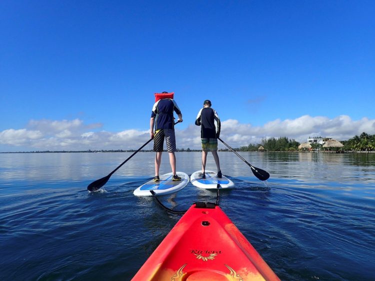 Kayaking in Belize