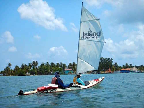 Kayak Sailing Belize