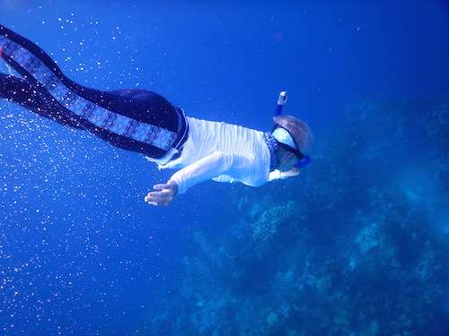 Snorkeling at Lighthouse Reef, Belize