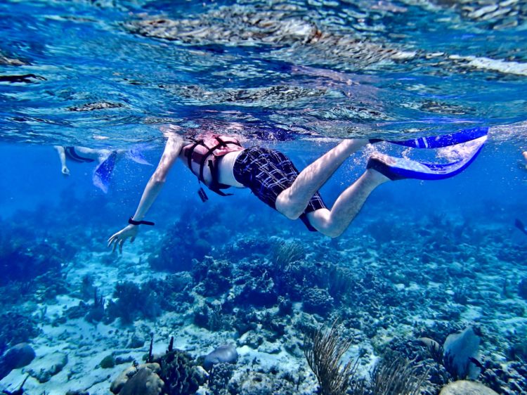 Snorkeling in Belize