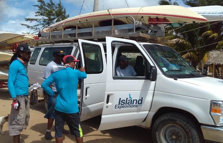 Team Island Expeditions BTB Love Belize Sea Kayak Challenge