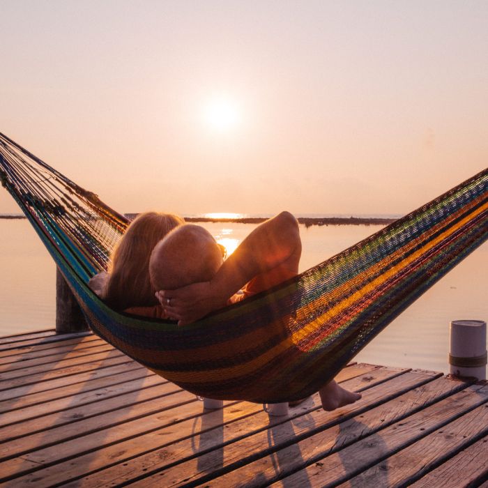 relax by the beach