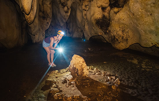 Caving in Belize