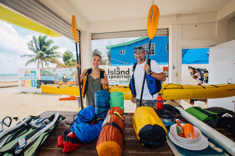 Island Expeditions Office in Dangriga, Belize