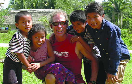 School kids in Southern Belize