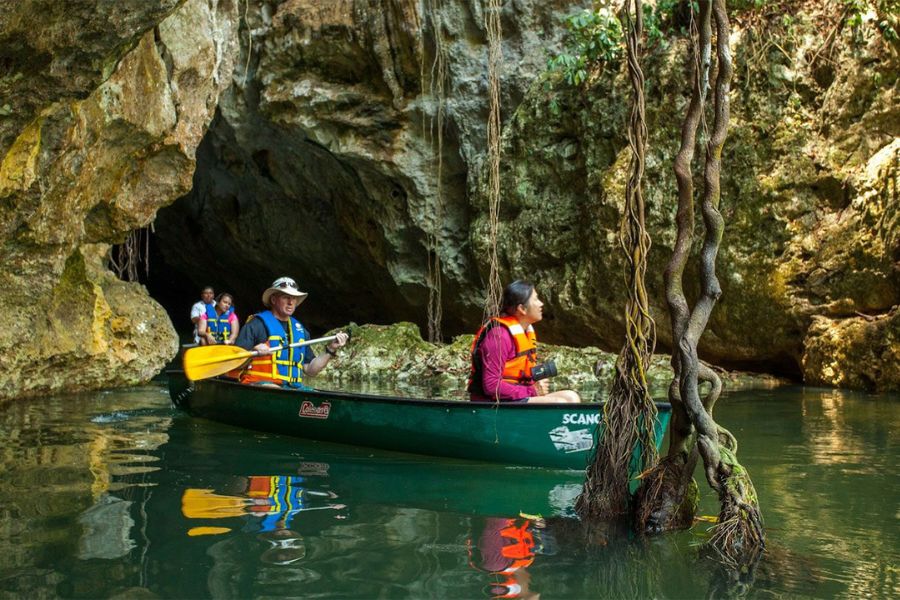 Barton Creek boat