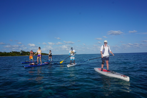 Glover's Reef Paddle Retreat with Norm Hann