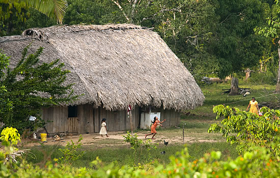 Mayan Village Southern Belize