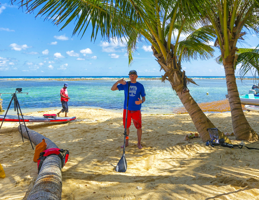 Norm Hann SUP Skills Session Belize