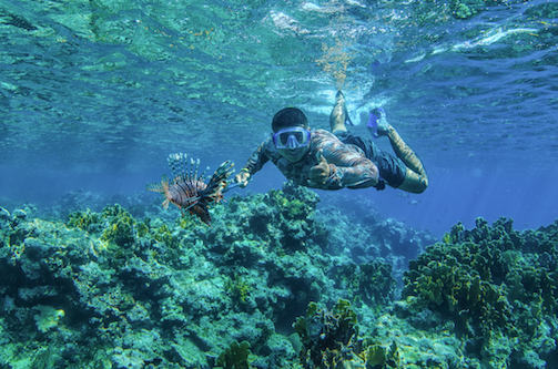 Lionfish hunting