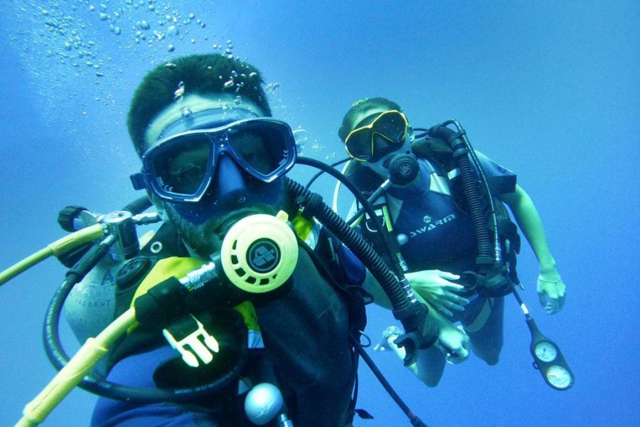 scuba diving