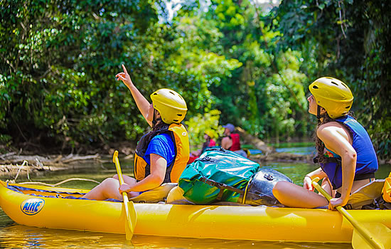 River Kayaking in Belize