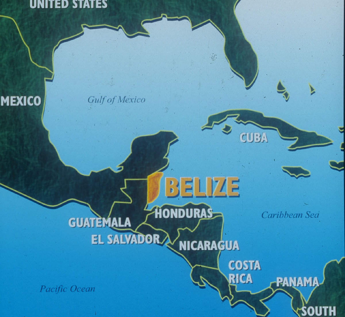 Map of Belize - Where is Belize?
