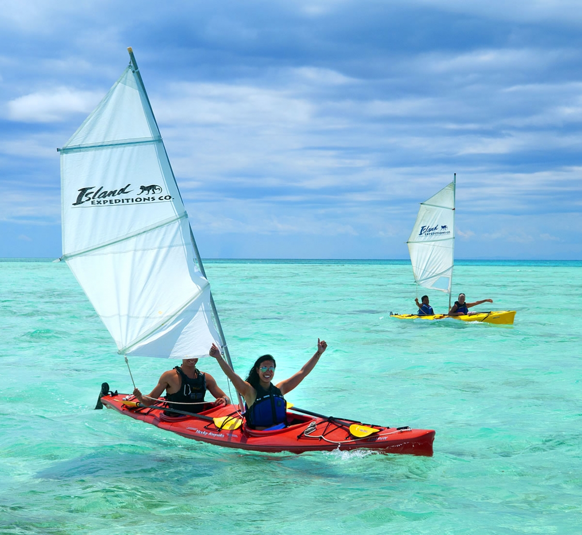 Sea Kayak Sailing Belize with Island Expeditions