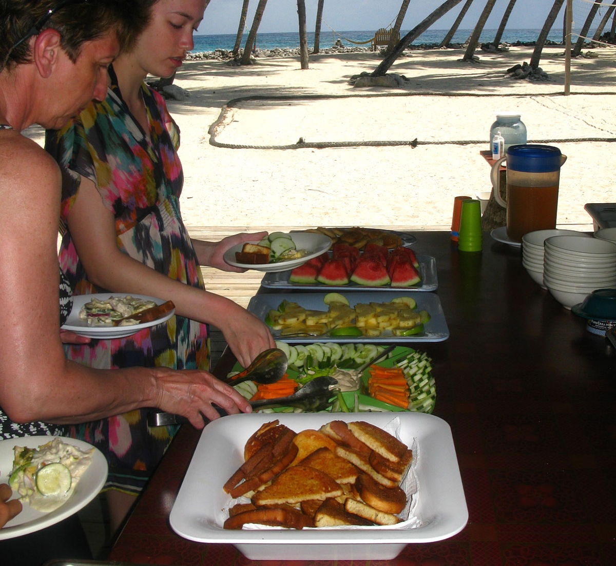 Delicious Meals on our trips