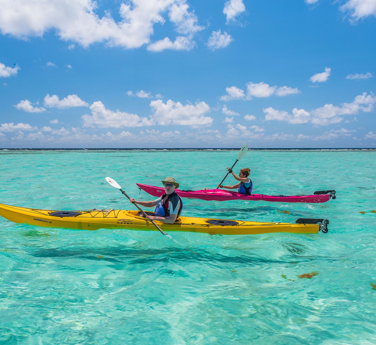 Sea Kayak the Belize Barrier Reef