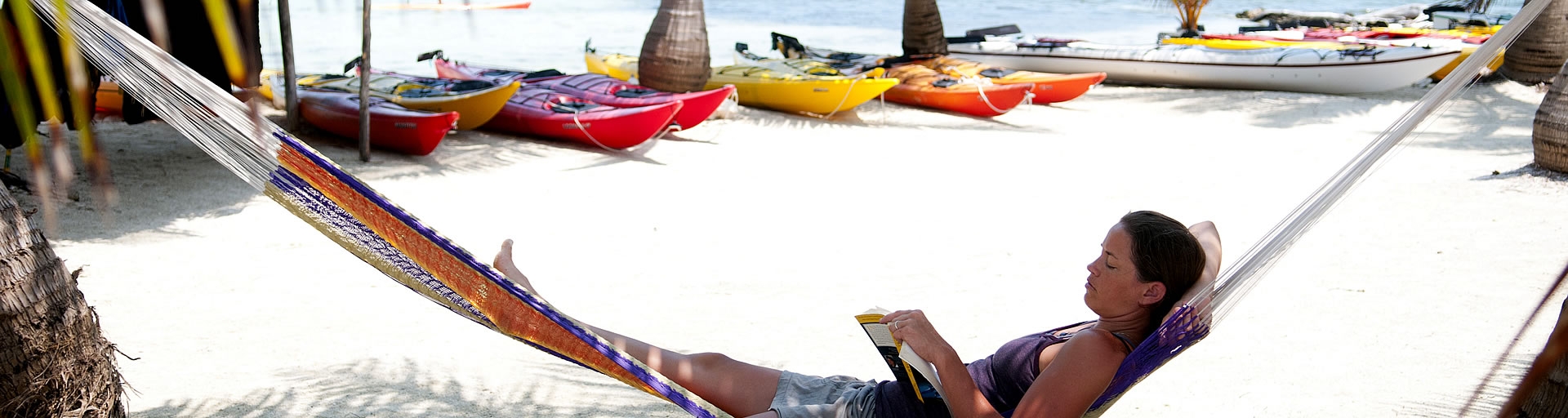 Hammock Surfing in Belize