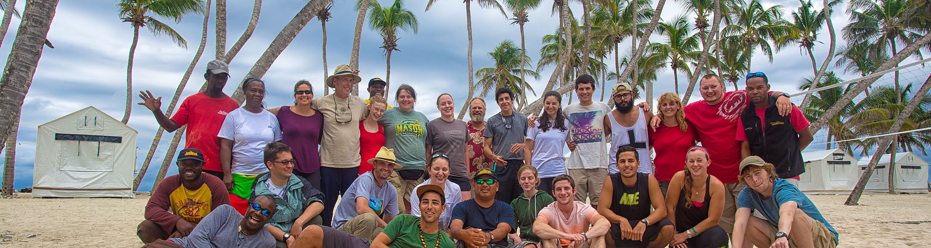 group photo halfmoon caye