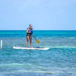 SUP at Glover's Reef
