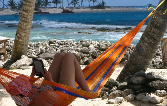 Hammock time at the Lighthouse Reef Basecamp